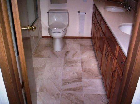 Brown Marble Flooring